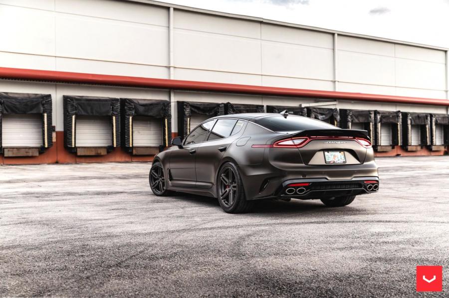  Kia Stinger GT on Vossen Wheels (HF-1) 2019 года  (фото 12 из 24)